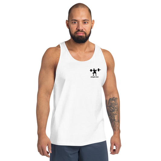 squatting man tank